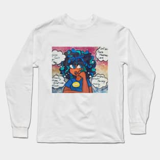 MOODY GIRL Long Sleeve T-Shirt